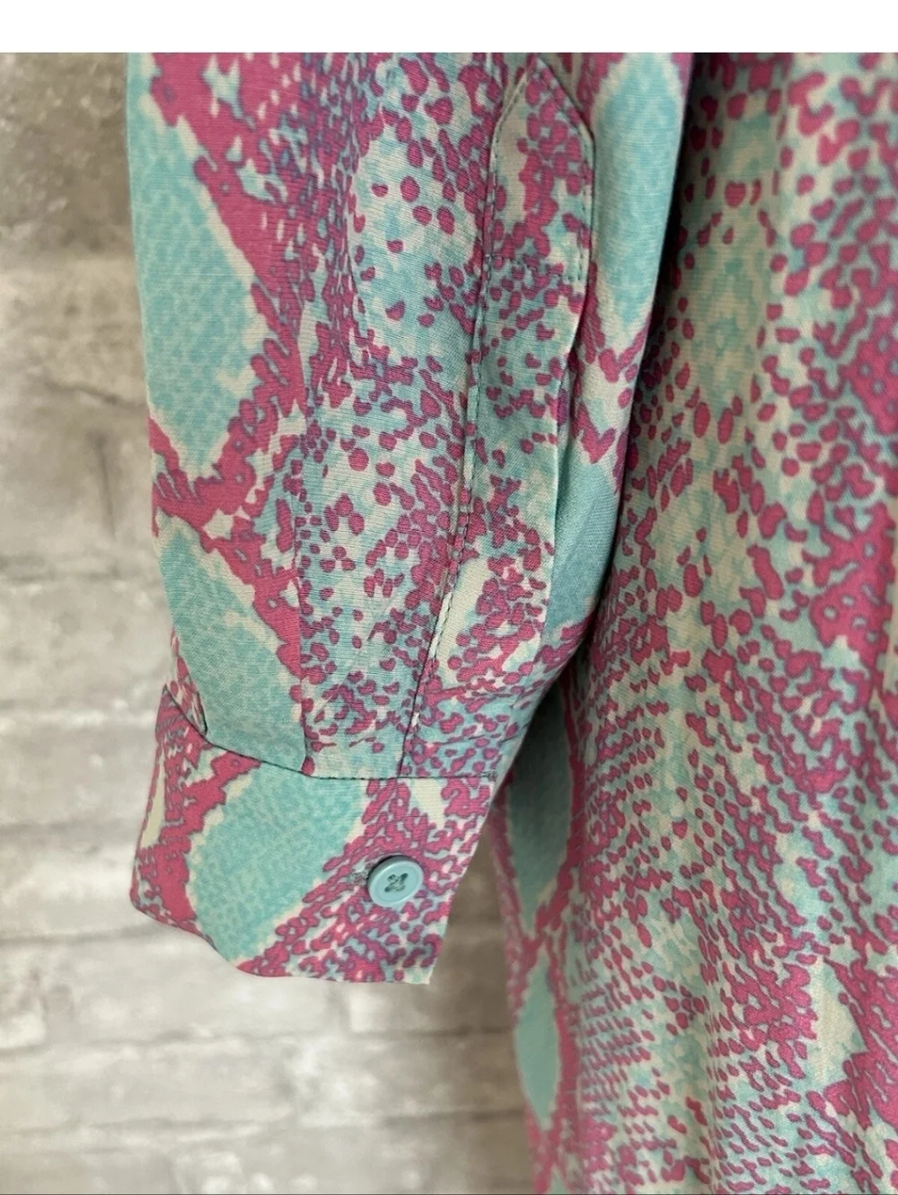 DVF Diane Von Furstenberg Kadina Sea Python Crest Size 14 NWT $348 - Picture 4 of 5